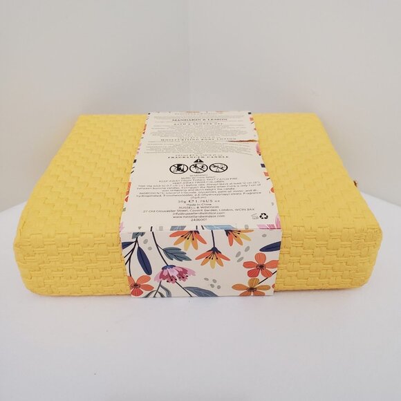 Russell & Windsor LONDON PERFUMERS LUXURY BATH SET Mandarin Lemon Candle Lotion - Picture 9 of 14